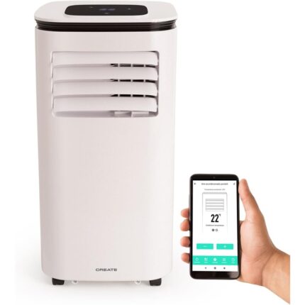 Aire acondicionado portátil CREATE SILKAIR CONNECT 1010W 9000 BTU 24L/día WiFi